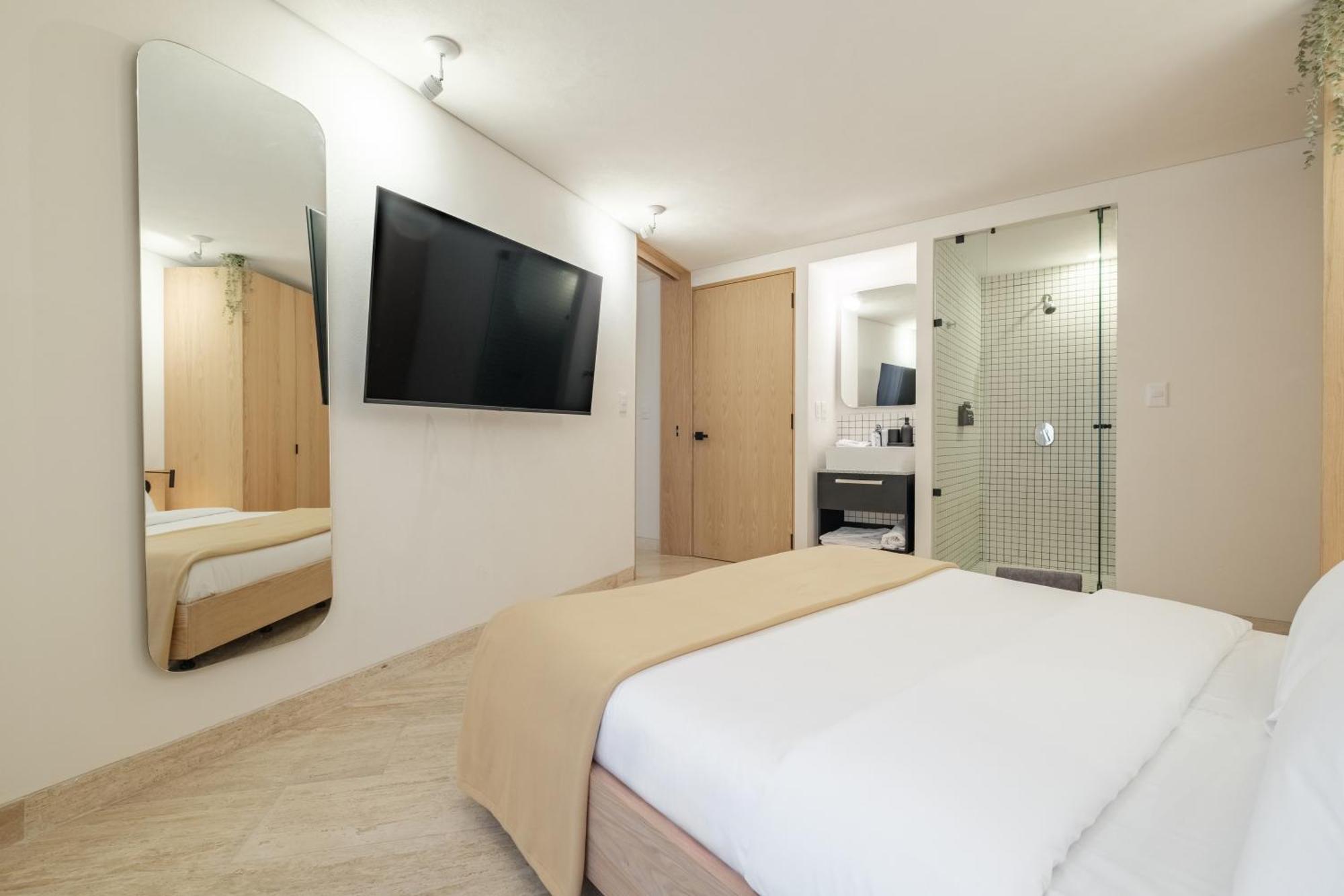 Nido Parque Mexico Aparthotel Стая снимка