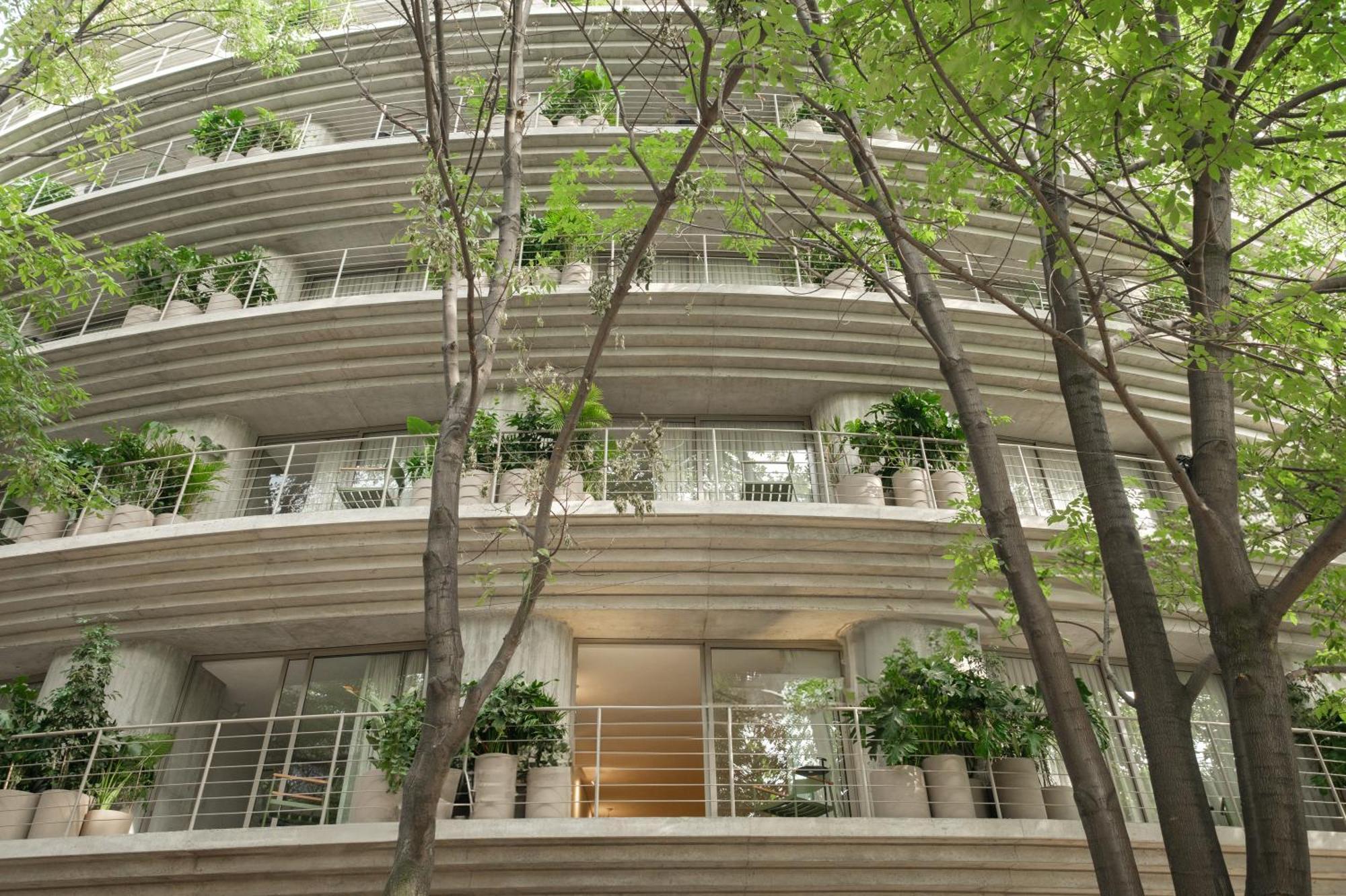 Nido Parque Mexico Aparthotel Екстериор снимка