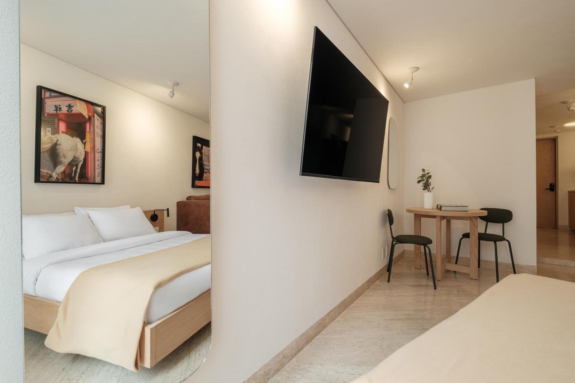 Nido Parque Mexico Aparthotel Стая снимка