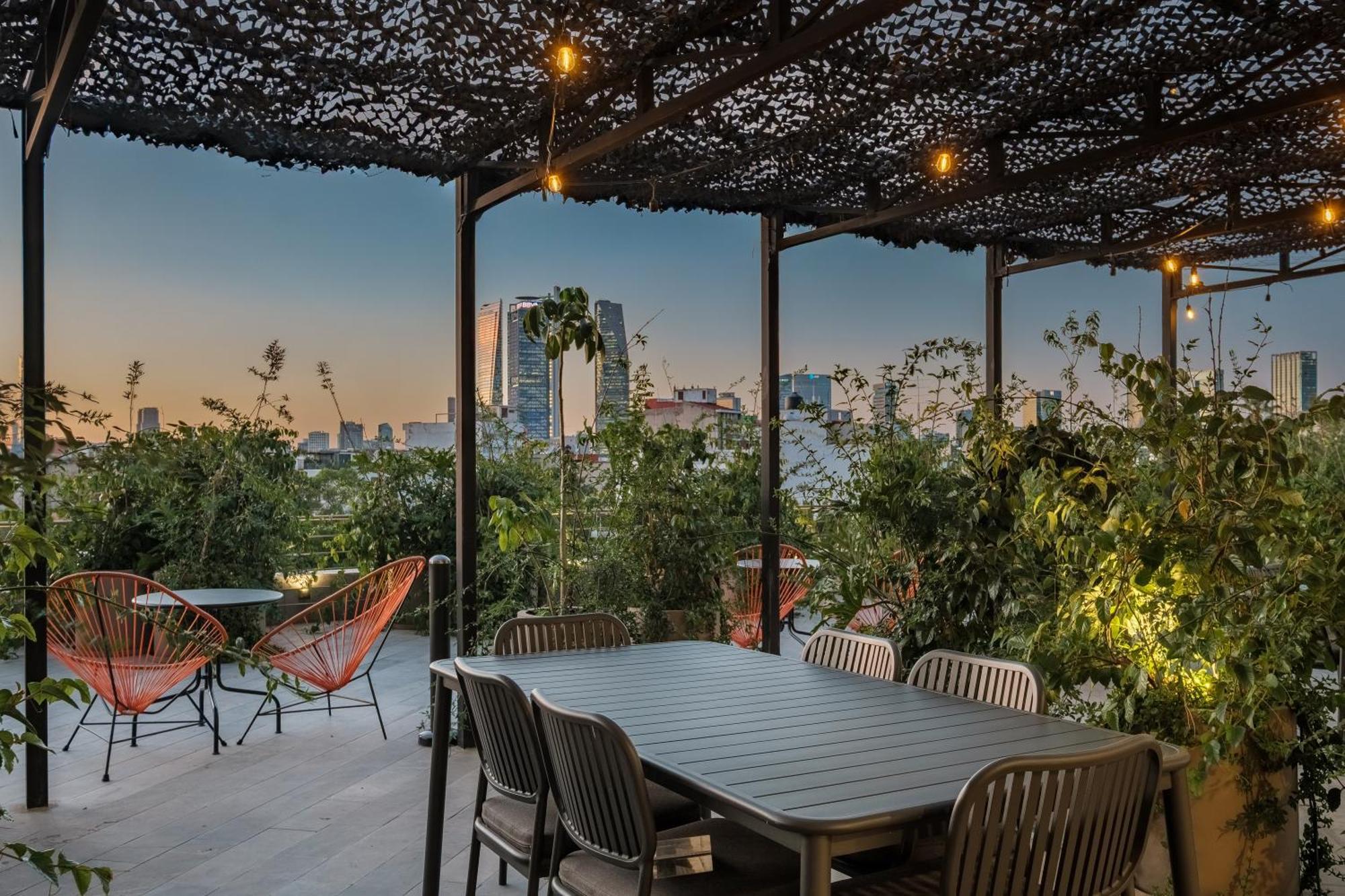 Nido Parque Mexico Aparthotel Екстериор снимка